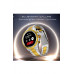 Fire-Boltt Solace Luxury Stainless Steel Smart Watch, 1.32" (33.5mm) Display 360 * 360 px high Resolution with 60Hz Refresh Rate, Bluetooth Calling & 360 Health Monitoring (Gold Silver)